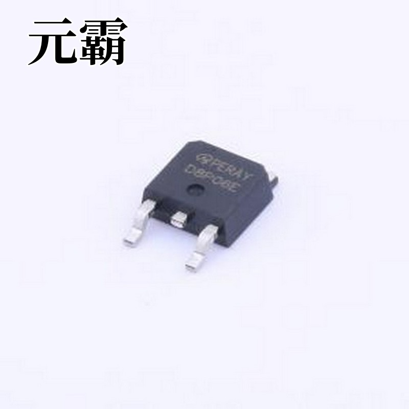 RFD8P06ESM-VB 场效应管(MOSFET) 1个P沟道 耐压:60V 电流:30A TO