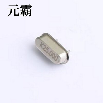 KUS250001210 无源晶振 25MHz ±10ppm 12pF HC-49S