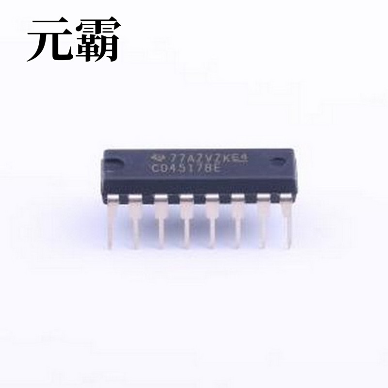 CD4517BE 移位寄存器 三态输出 串行至并行移位寄存器 DIP-16