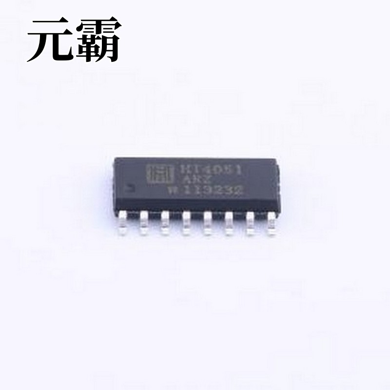HT4051ARZ 模拟开关/多路复用器 HT4051ARZ SOIC-16