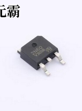 2N60 TO252-VB 场效应管(MOSFET) 1个N沟道 耐压:650V 电流:2A TO