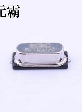 C08192J018 无源晶振 8.192MHz ±20ppm 20pF HC-49S-SMD