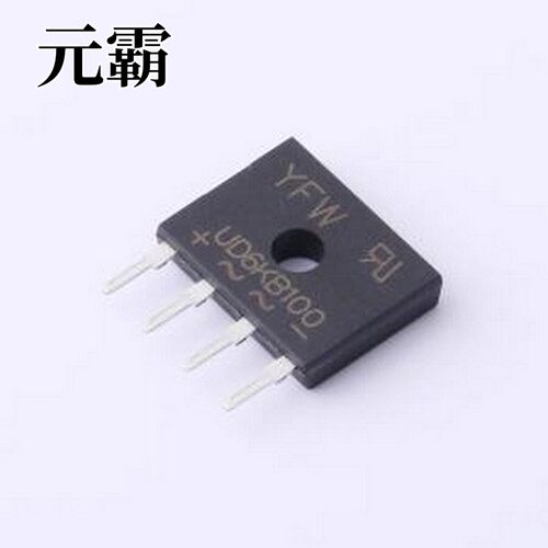 UD6KB100 整流桥 电压:1kV 电流:6A D3K