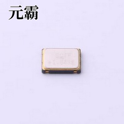 S7D1.843200B20F30T 有源晶振 1.8432MHz ±20ppm 3.3V CMOS SMD7