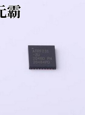 AT86RF231-ZUR 无线收发芯片 AT86RF231-ZUR QFN-32-EP(5x5)