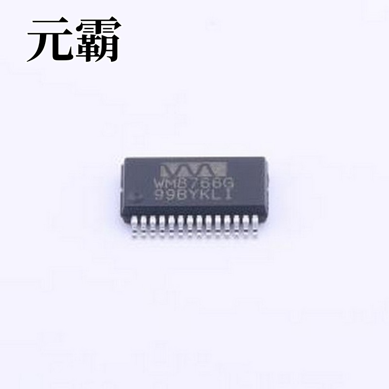 WM8766GEDS/RV 数模转换芯片DAC WM8766GEDS/RV SSOP-28-208mil
