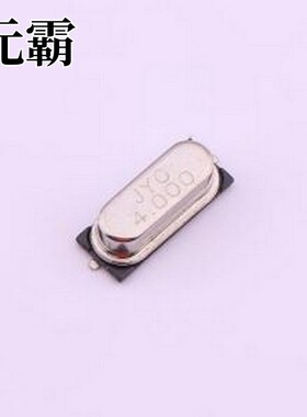49SAT04000201080JY 无源晶振 4MHz ±10ppm 20pF HC-49S-SMD