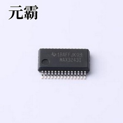 MAX3243IDBR RS232芯片 MAX3243具有+15-kVESD（HBM)保护的3V至5.