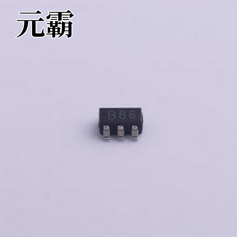VB8658 场效应管(MOSFET) 1个P沟道 耐压:60V 电流:6.5A TSOP-6-1