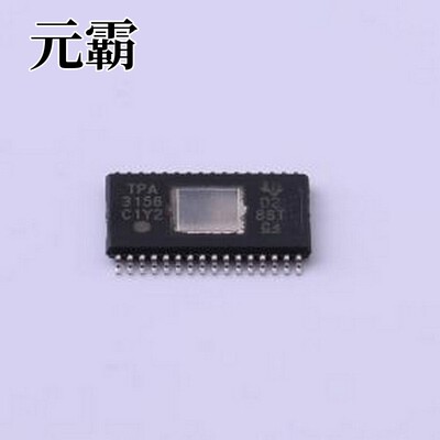 TPA3156D2DADR 音频功率放大器 TPA3156D2DADR HTSSOP-32-6.1mm