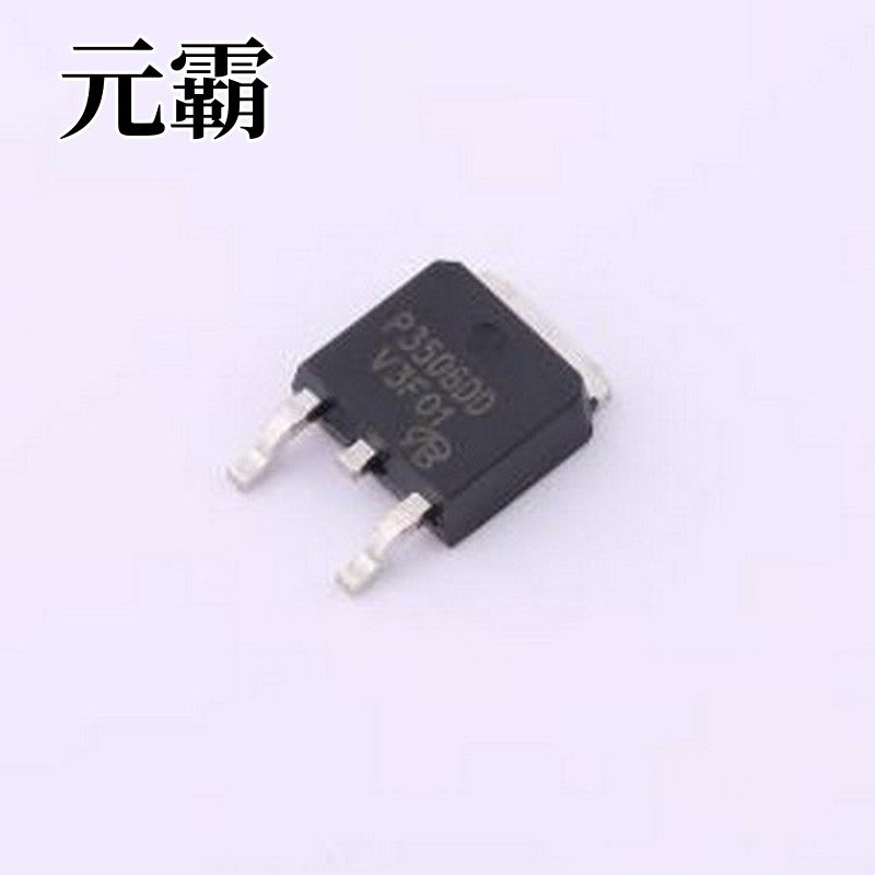 P3506DD-VB 场效应管(MOSFET) 1个P沟道 耐压:60V 电流:50A TO-25