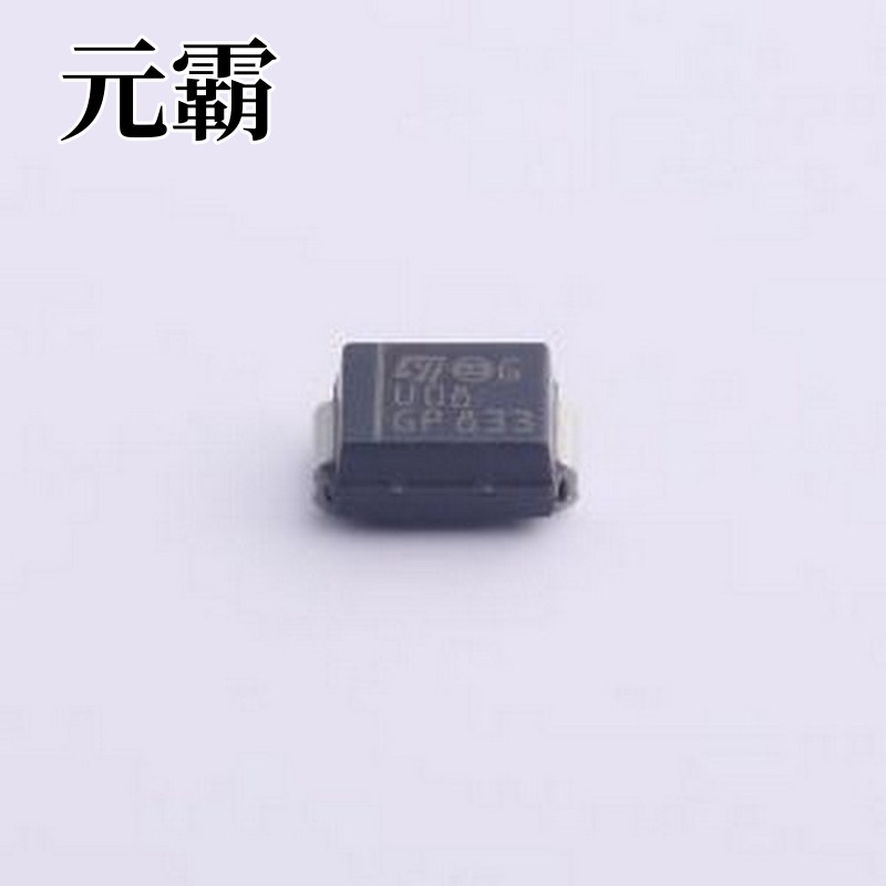 STTH208U 快恢复/高效率二极管 电压:800V 电流:2A SMB