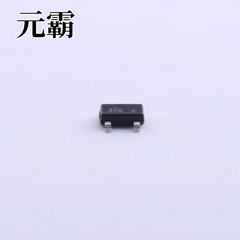 FDN306P 场效应管(MOSFET) 1个P沟道 耐压:12V 电流:2.6A SOT-23
