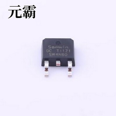 SW4N60 场效应管(MOSFET) 1个N沟道 耐压:600V 电流:4A TO-252-2
