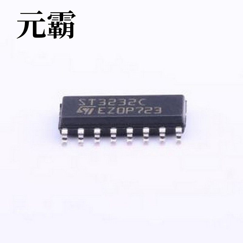 ST3232CDR RS232芯片 ST3232B, ST3232C 3到5.5V，低功耗，高达40