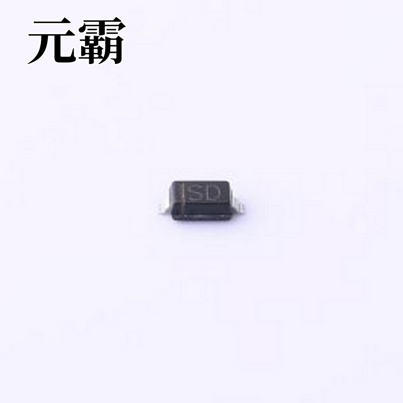 B0520W 肖特基二极管 电压:20V 电流:500mA SOD-123