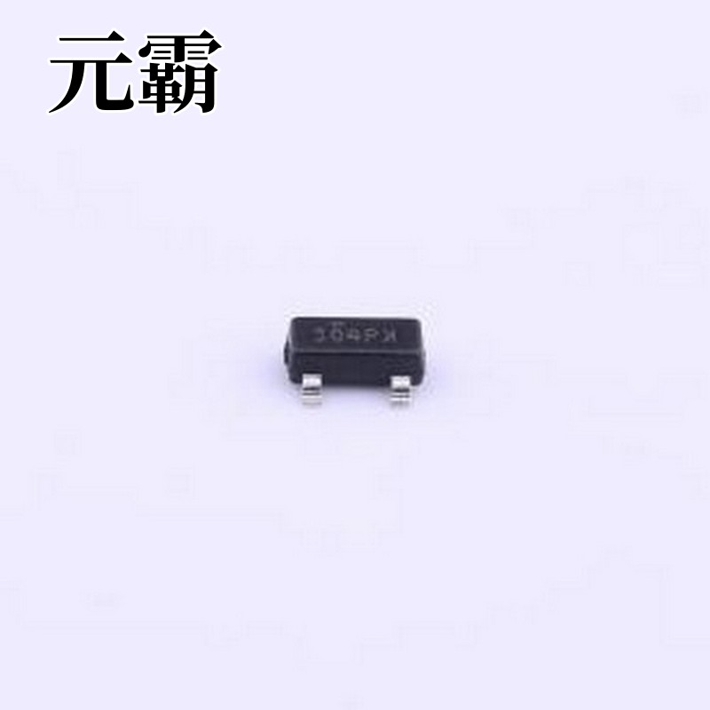 FDN304P 场效应管(MOSFET) 1个P沟道 耐压:20V 电流:2.4A SOT-23