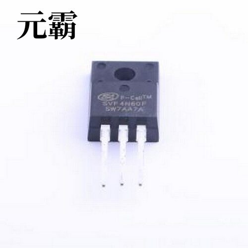SVF4N60F 场效应管(MOSFET) 1个N沟道 耐压:600V 电流:4A TO-220F