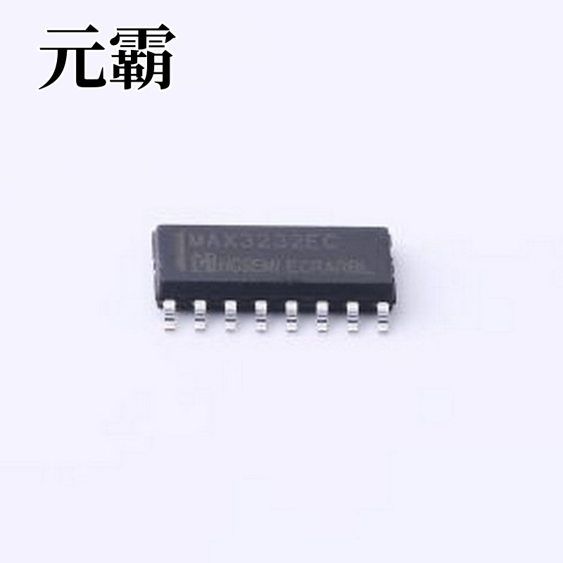 MAX3232ECM/TR RS232芯片 MAX32xXE/MAX1385E RS232收发器 SOP-16