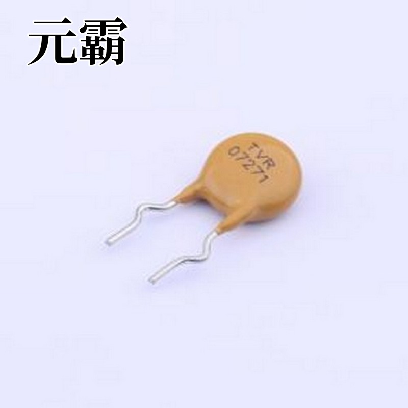 TVR07271KOC3CT1Y 压敏电阻 钳位电压455V 18焦耳 插件压敏电阻