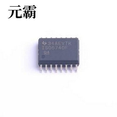 ISO6740FDWR 数字隔离器 通用四通道 4/0 数字隔离器 SOIC-16