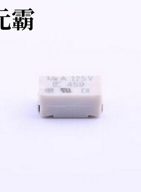 0459.125UR 一次性保险丝 125V贴片式保险丝 SMD,7.2x4.3mm