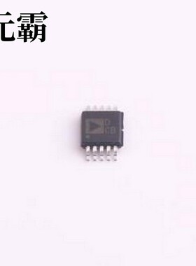 AD5314BRMZ-REEL7 数模转换芯片DAC 2.5 V 至 5.5 V，500 uA，四