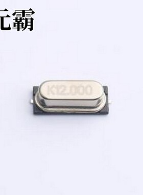 KSD120001830 无源晶振 12MHz ±30ppm 18pF HC-49S-SMD