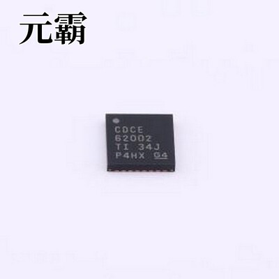 CDCE62002RHBT 时钟发生器/频率合成器/PLL CDCE62002RHBT QFN-32