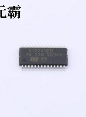 ST3243EBTR RS232芯片 ST3243E ±15 kV ESD保护3至5.5 V，400 kb