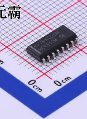CD74HC4511M96 SOP-16 数码管驱动