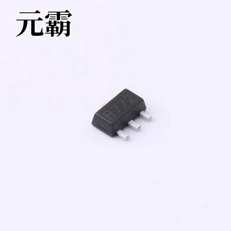 B772 三极管(BJT) PNP 电流:3A 耐压:30V SOT-89