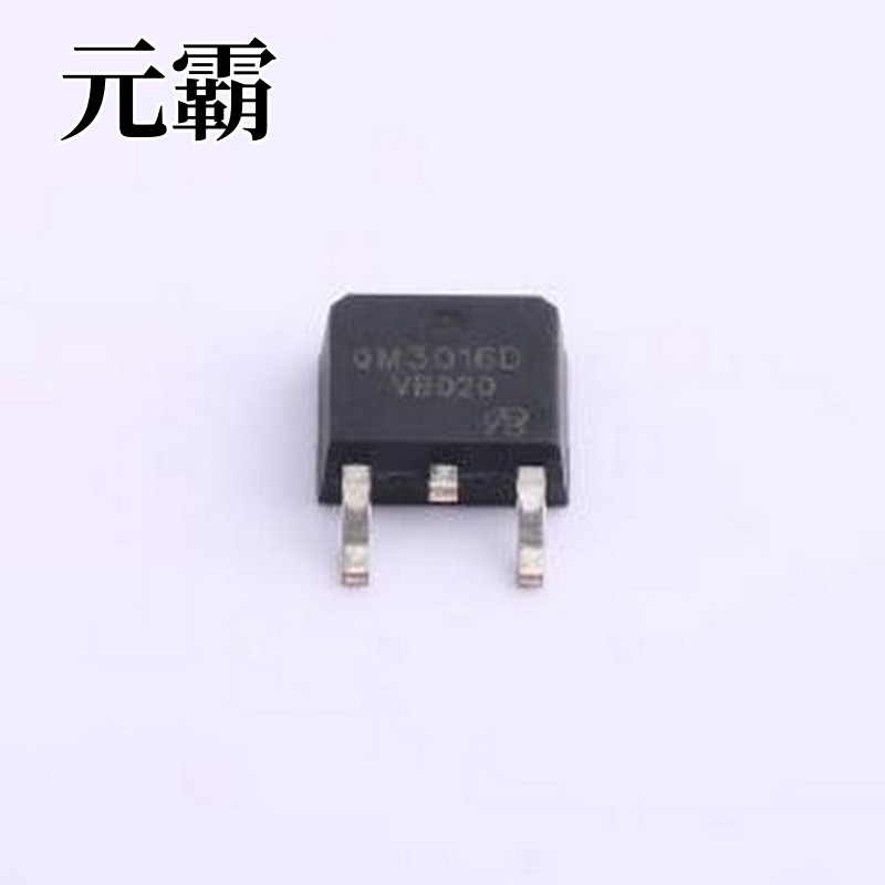 QM3016D-VB 场效应管(MOSFET) 1个N沟道 耐压:30V 电流:100A TO-2