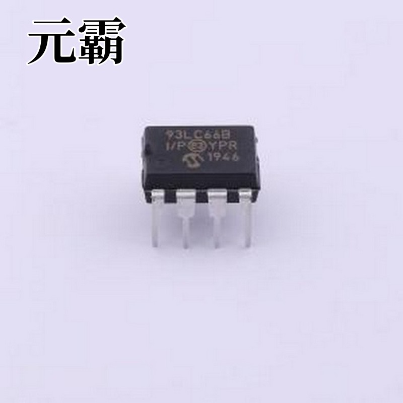 93LC66B-I/P EEPROM 93LC66B-I/P DIP-8