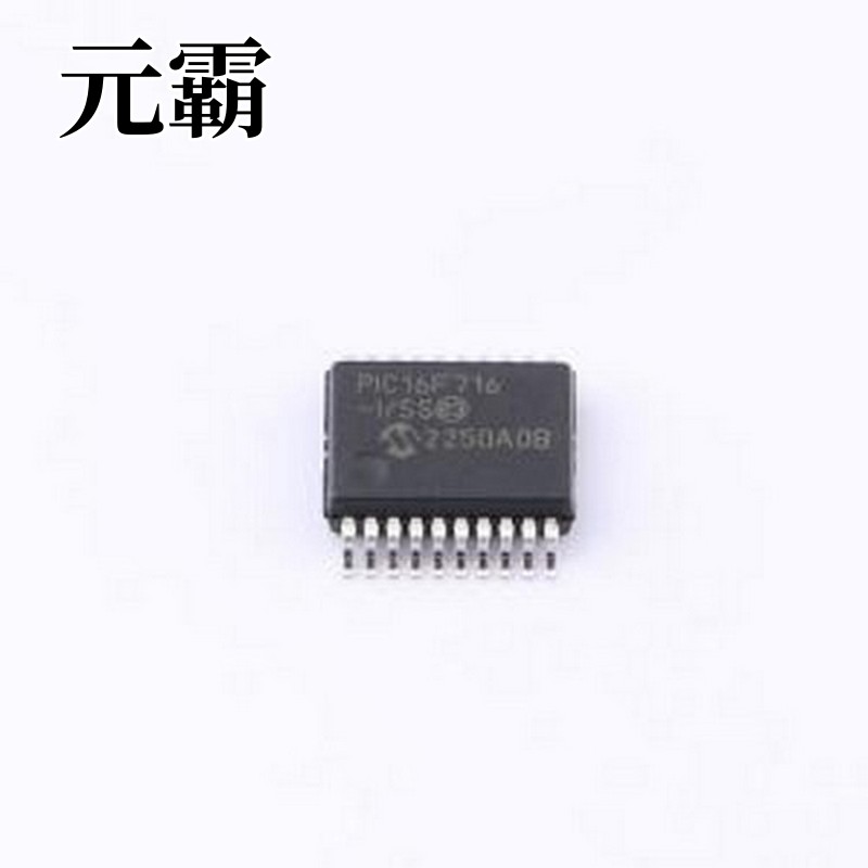 PIC16F716-I/SS 单片机(MCU/MPU/SOC) PIC16F716-I/SS SSOP-20-20