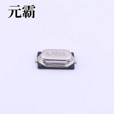 S4T67458ZWKAC 无源晶振 6.7458MHz ±20ppm 20pF HC-49S-SMD-2P-