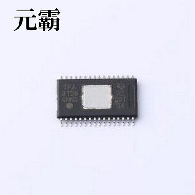 TPA3126D2DADR 音频功率放大器 TPA3126D2DADR HTSSOP-32-EP-6.1m