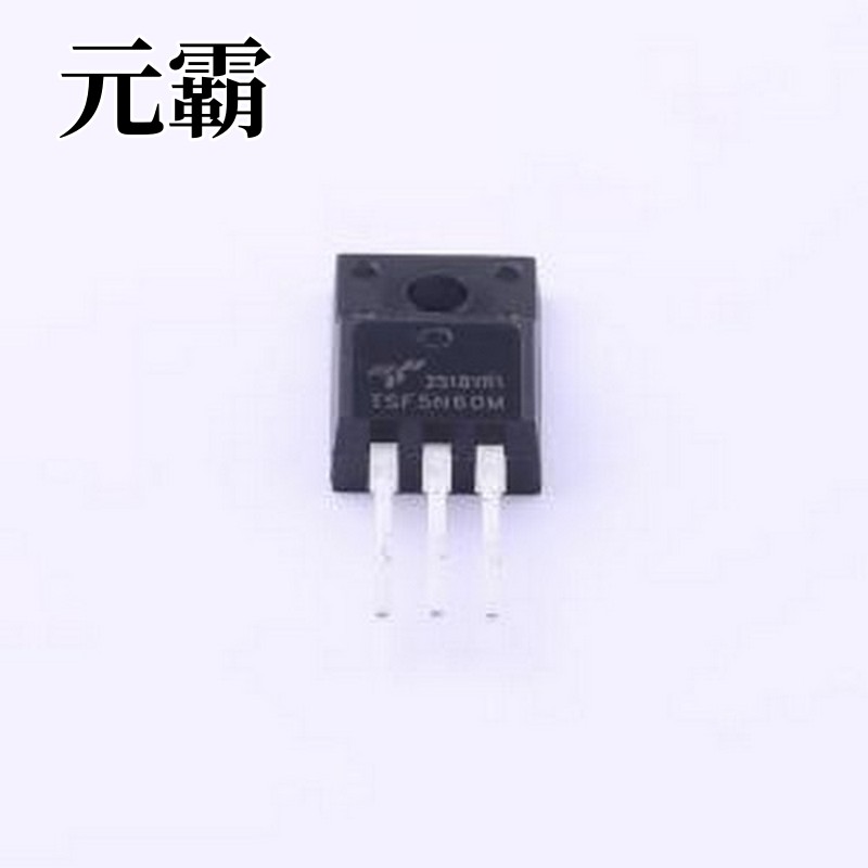 TSF5N60M 场效应管(MOSFET) 1个N沟道 耐压:600V 电流:5A TO-220F