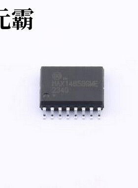 MAX14858GWE+ 隔离式RS485/422收发器 1.71V~5.5V供电 25Mbps 收