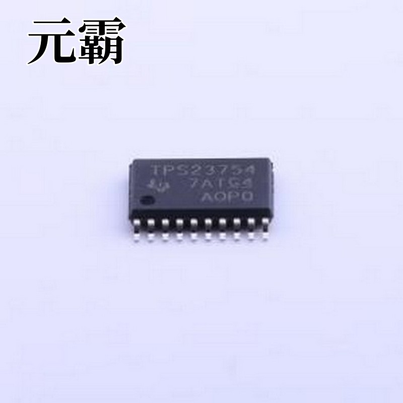 TPS23754PWPR 以太网供电(PoE)控制器 符合IEEE 802.3at 标准的高