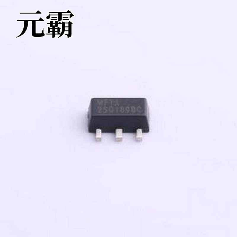 2SD1898G-Q-AB3-R 三极管(BJT) NPN 电流:1A 耐压:80V SOT-89-3