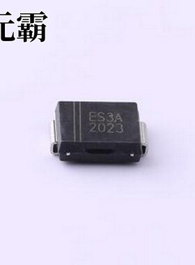ES3AC 快恢复/高效率二极管 电压:50V 电流:3A SMC