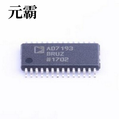 AD7193BRUZ-REEL 模数转换芯片ADC 4通道，4.8 kHz，超低噪声，24