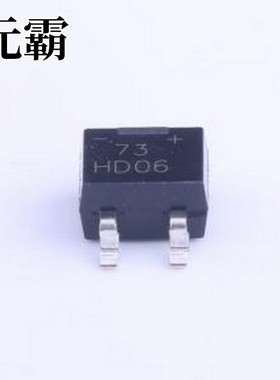 HD06-T 整流桥 电压:600V 电流:800mA MiniDIP