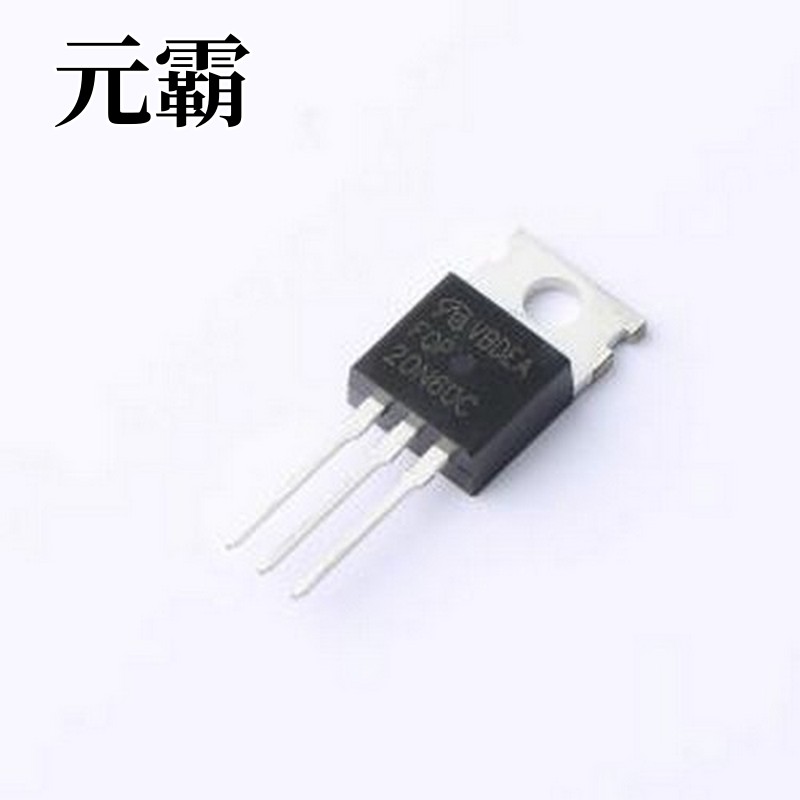 FQP20N60C-VB 场效应管(MOSFET) 1个N沟道 耐压:650V TO-220
