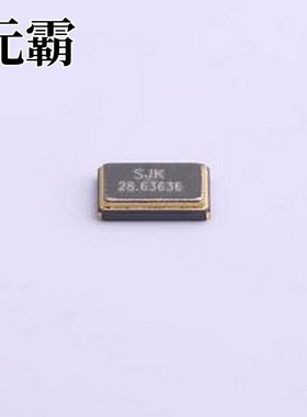 7I28636AF20UCG 无源晶振 28.63636MHz ±20ppm 20pF SMD5032-4P