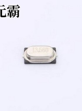 SCAXS13X56000YBPN 无源晶振 13.56MHz ±10ppm 18pF HC-49S-SMD-