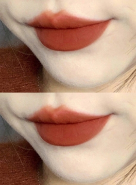 秋冬暖橘调~酵色琥珀唇釉v07枫叶红棕橘色南瓜色脏橘色哑光口红