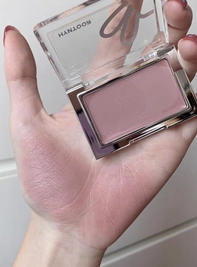 丧感渍玫瑰 橄榄皮烟灰粉紫色 黑兔腮红膏高级感裸色低饱和mv01