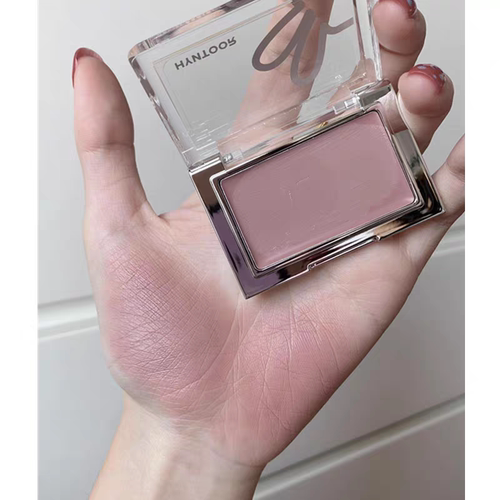 丧感渍玫瑰 橄榄皮烟灰粉紫色 黑兔腮红膏高级感裸色低饱和mv01